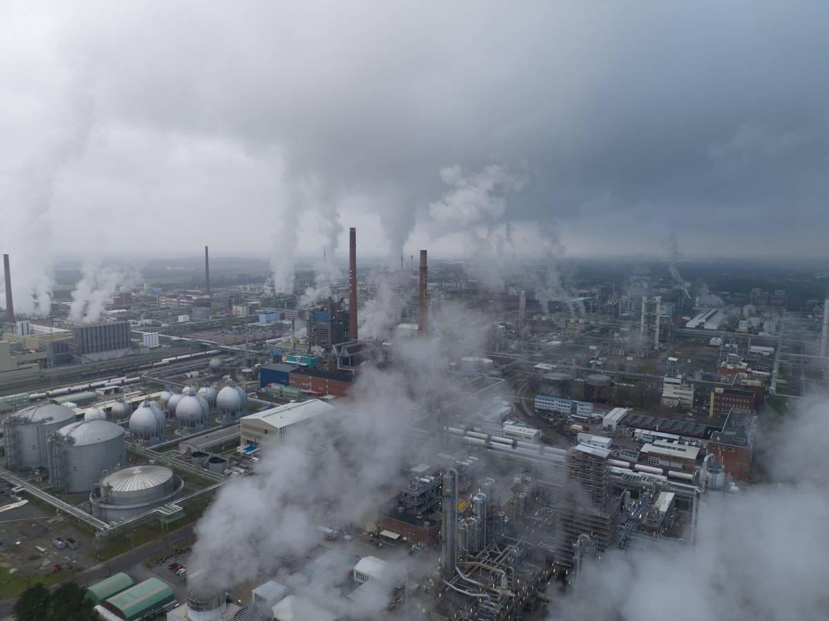 Der Chempark Dormagen.