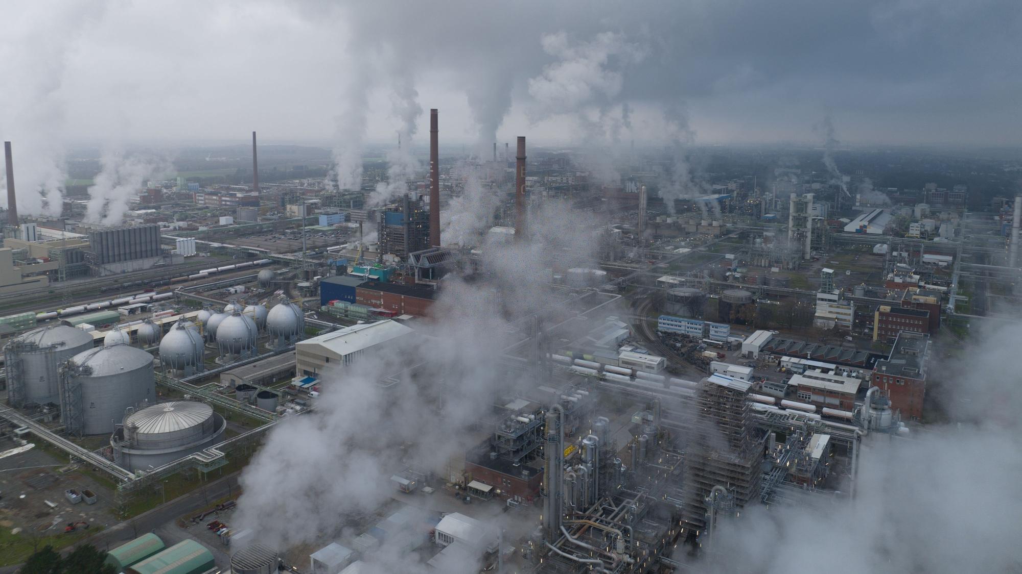 Der Chempark Dormagen.