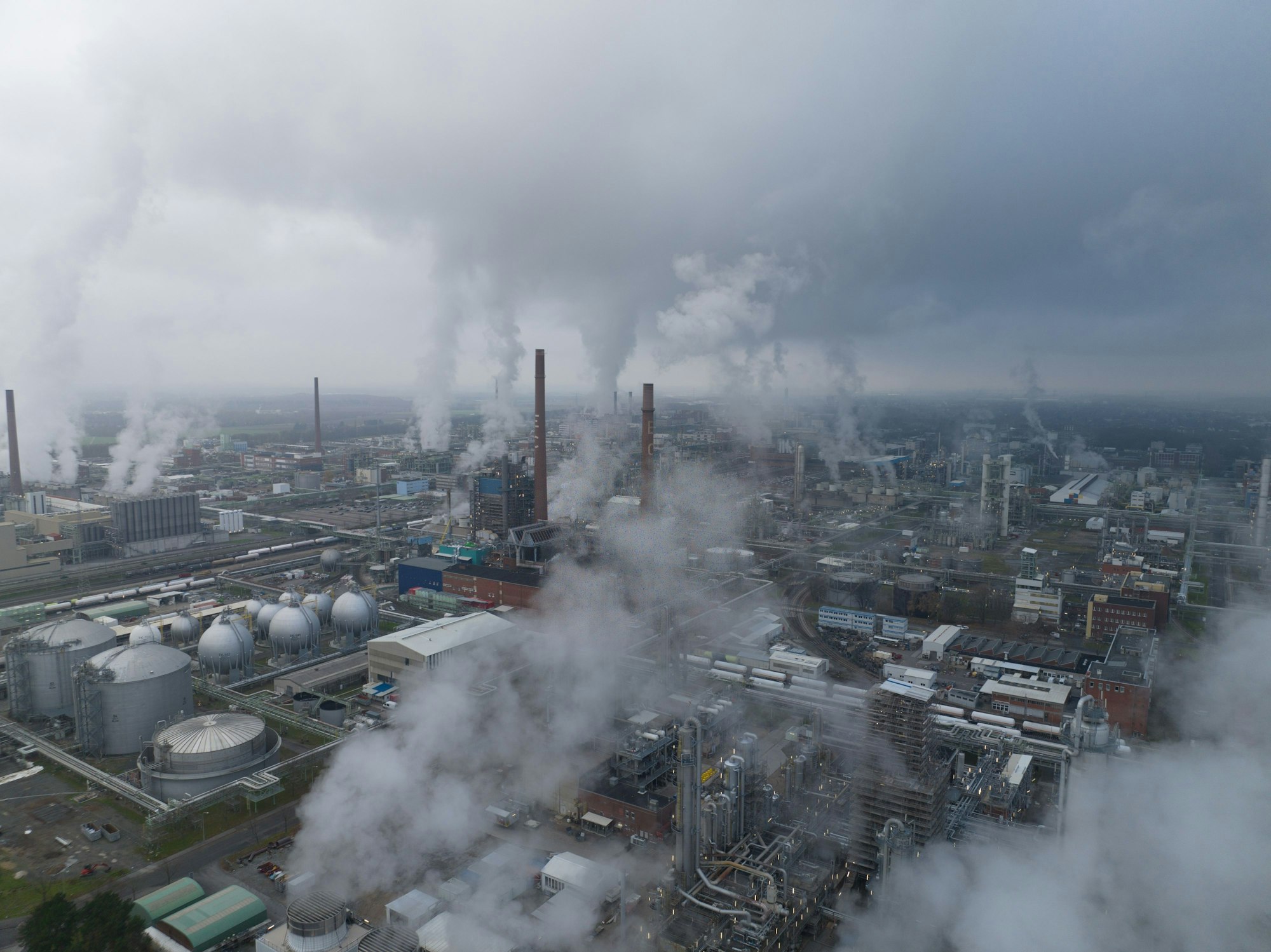 Der Chempark Dormagen.
