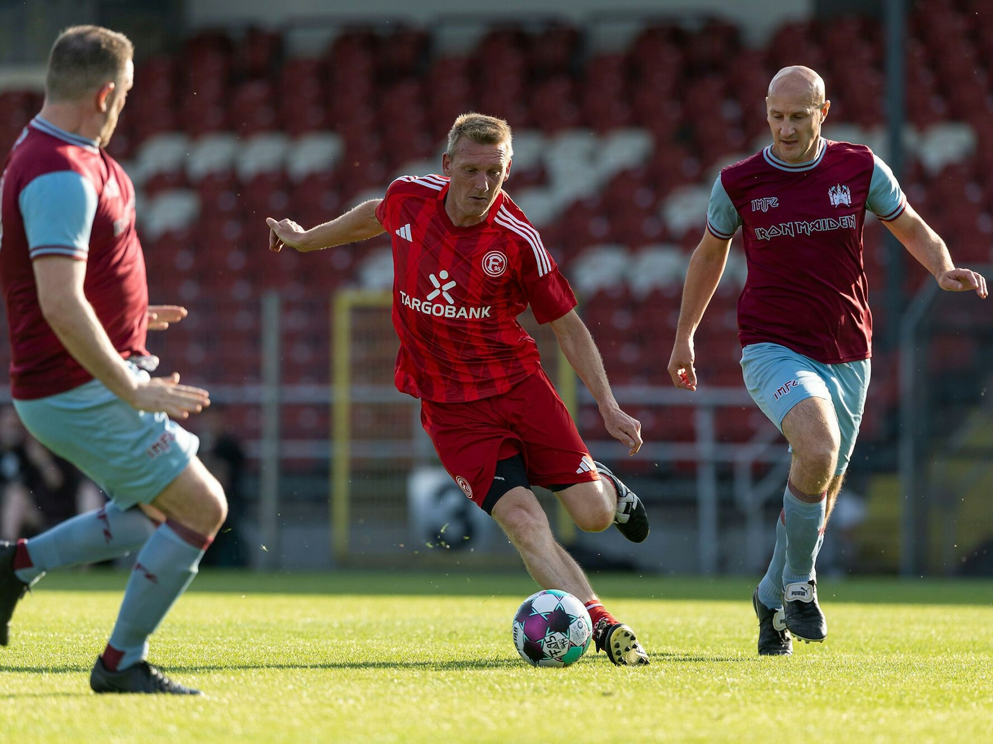 Fortuna-Legende Axel Bellinghausen (Mitte) gab richtig Gas.