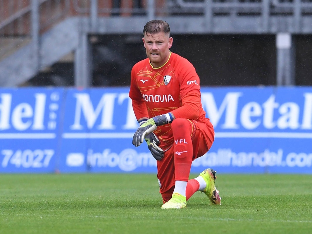 Torhüter Timo Horn am 6. Juli 2025 im Testspiel gegen den Wuppertaler SV.