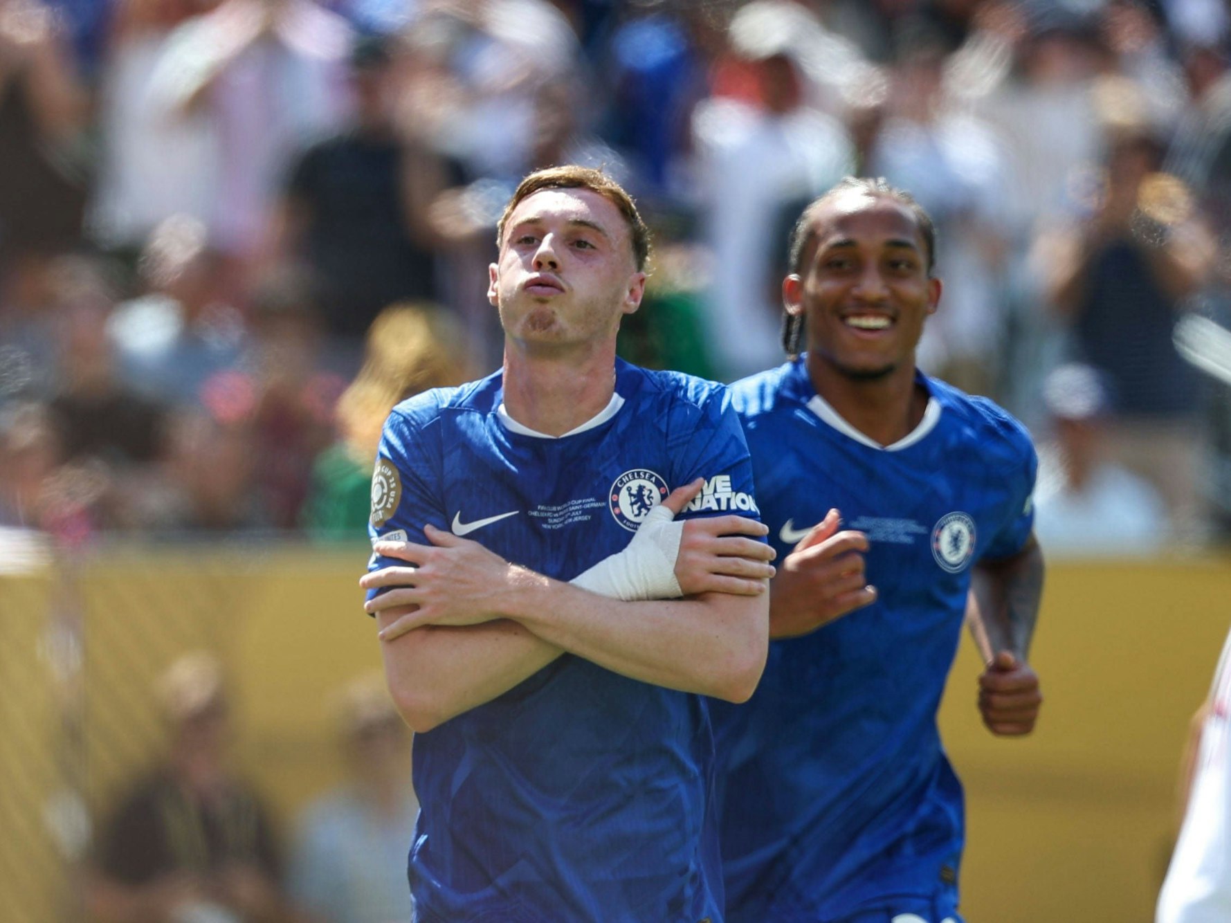 Der überragende Mann am Sonntag (13. Juli 2025) in New York: Cole Palmer vom FC Chelsea.