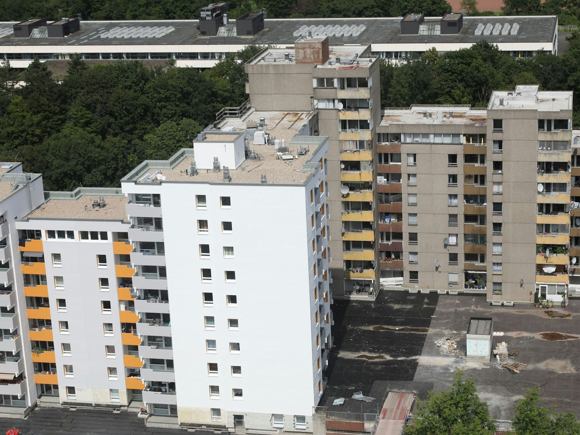 GAG-Wohnungen an der Stockholmer Allee in Köln (Symbolfoto)