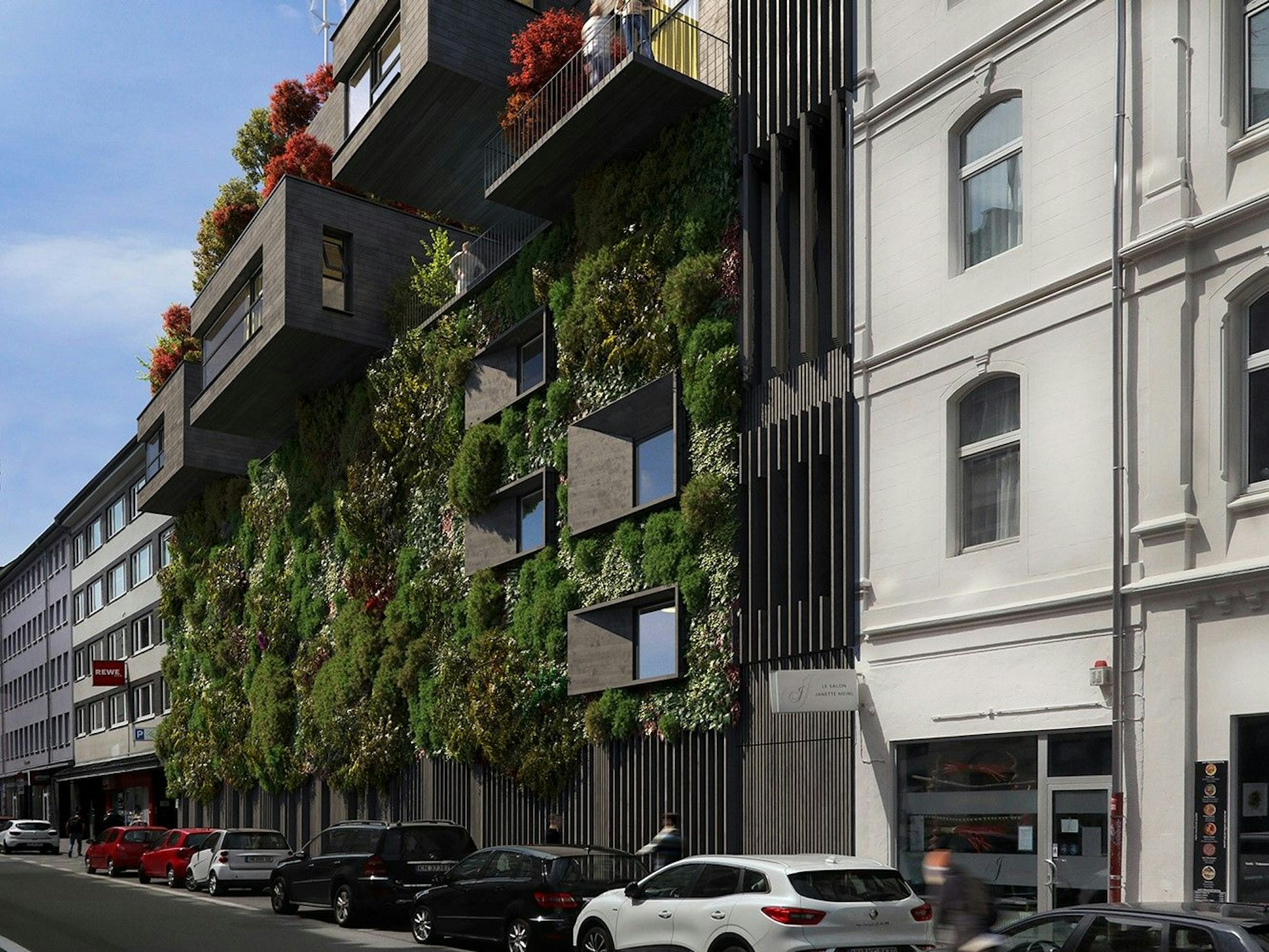 Entwurf einer Bebauung