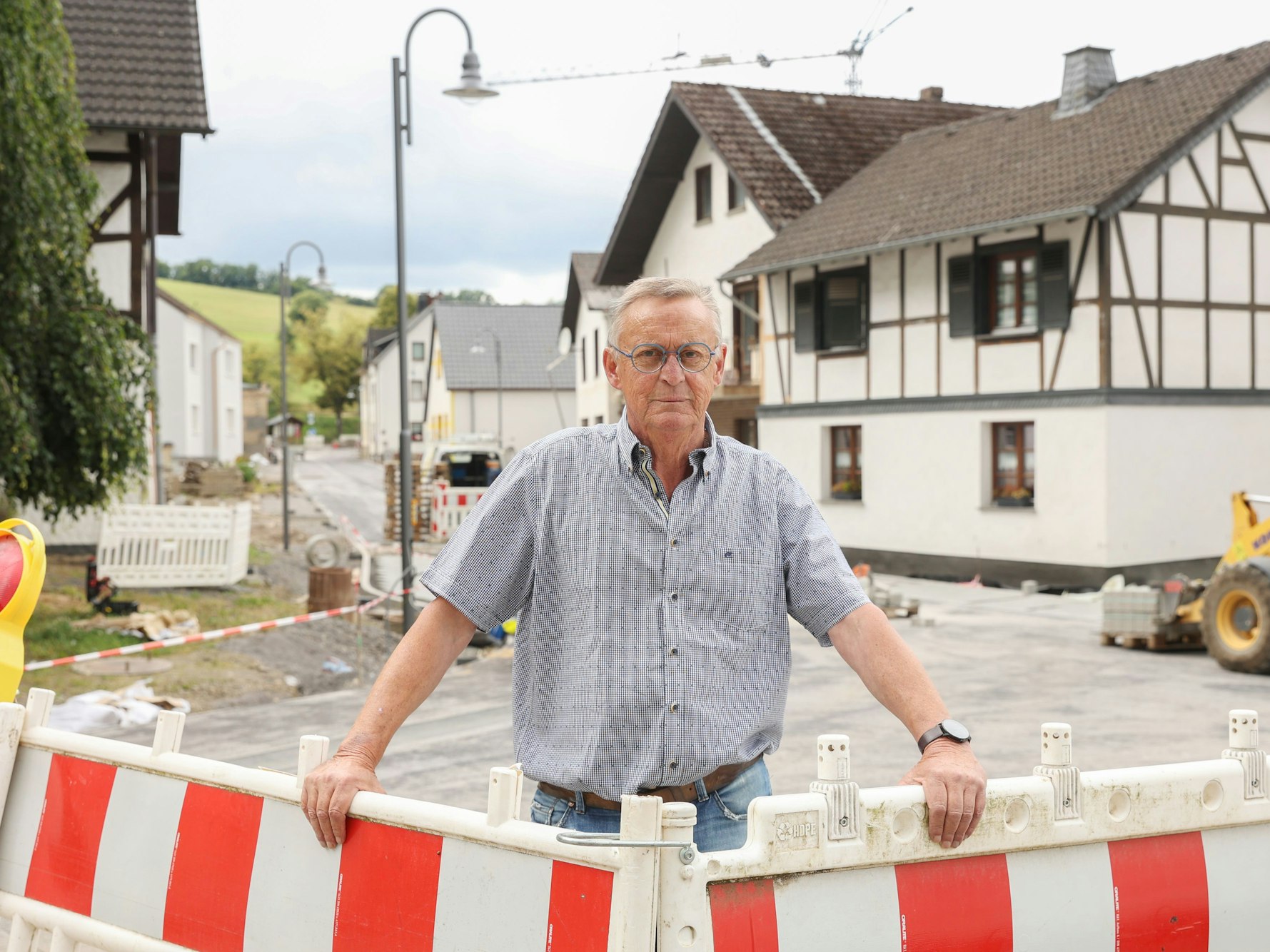 Helmut Lussi, Bürgermeister des Ahr-Örtchens Schuld