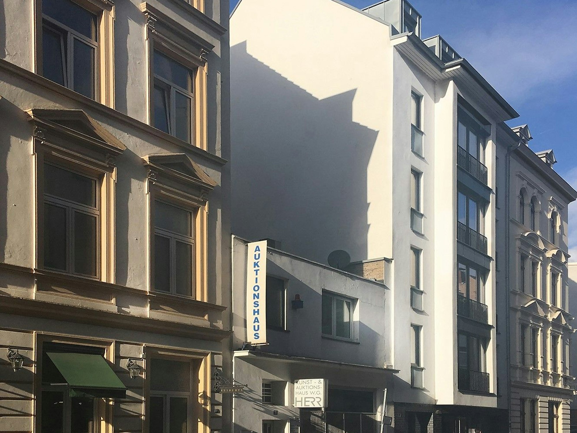 Der Friesenwall 35 mit der Wohnlücke