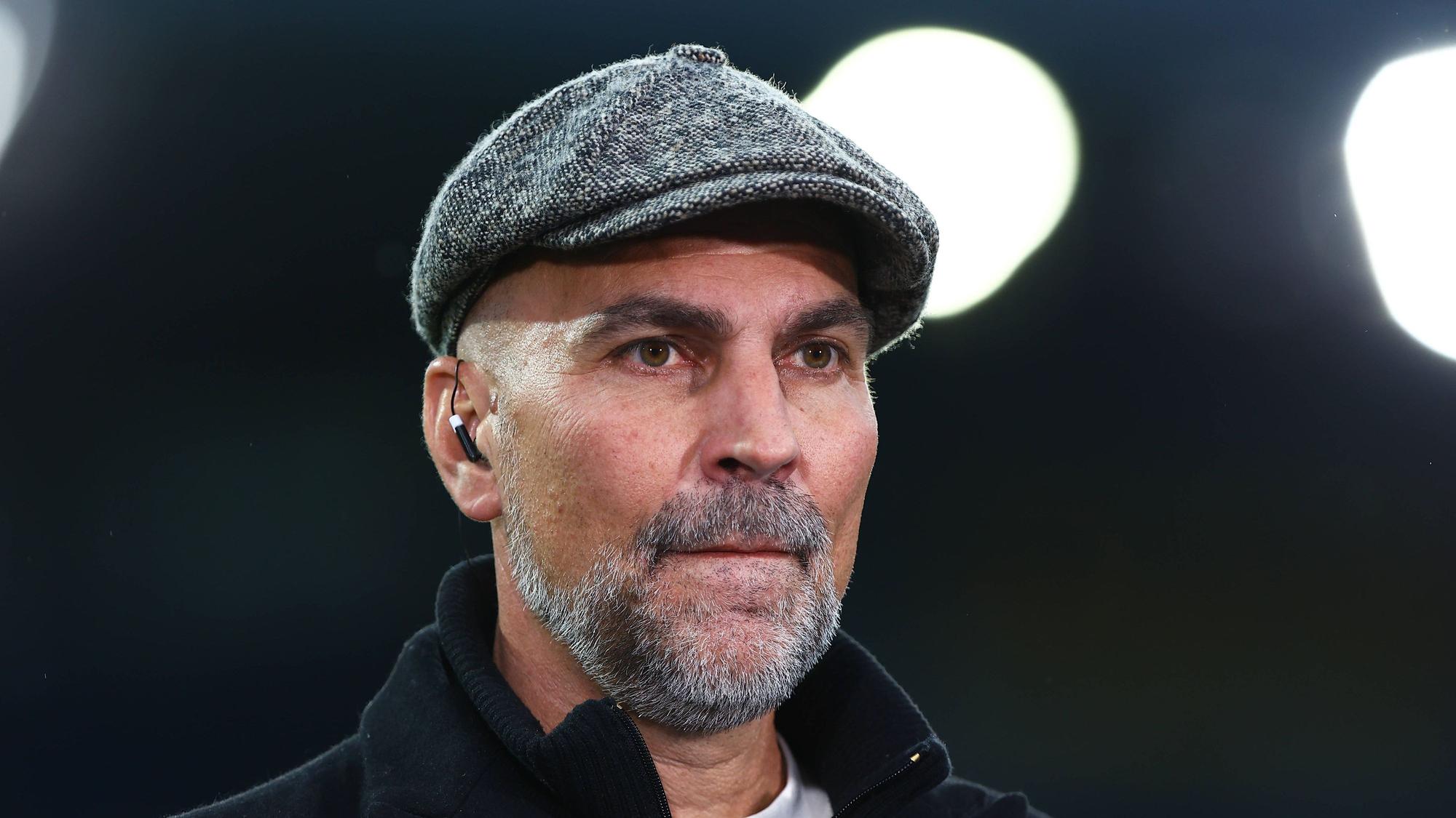 Markus Babbel bei einem Auftritt als TV-Experte im Stadion.