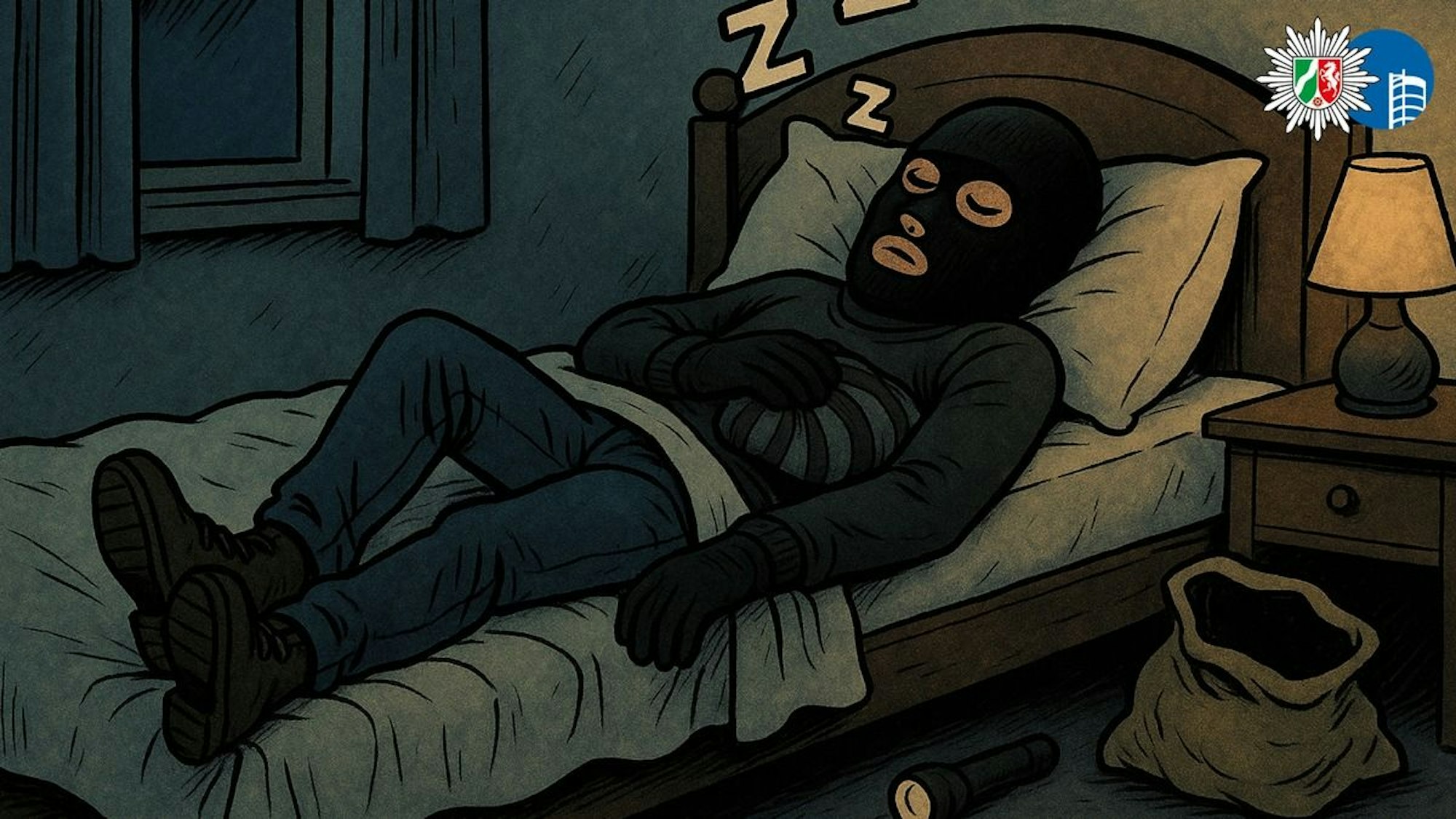 Ein Mann in Handschellen wird von Polizisten abgeführt.