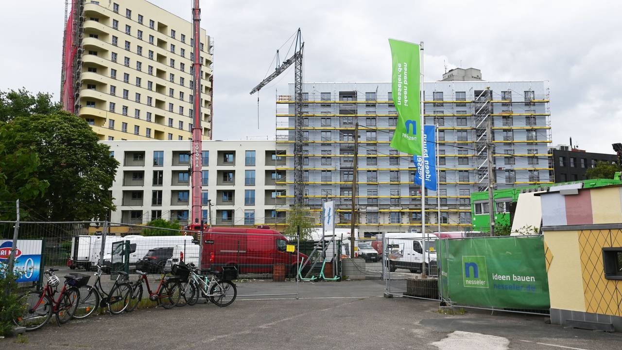 Das SechtM-Projekt der GAG. Eine Wohnung (86,95 Quadratmeter) kostet hier 2651,80 Euro Warmmiete.