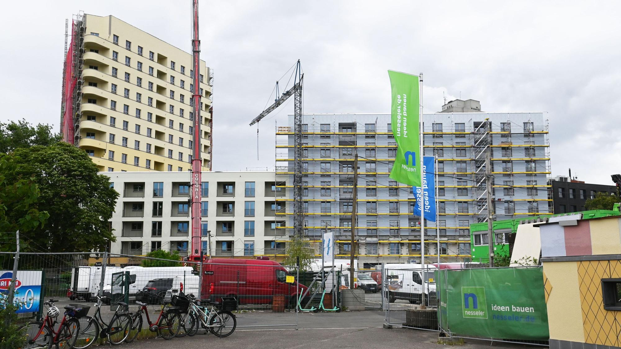 Das SechtM-Projekt der GAG. Eine Wohnung (86,95 Quadratmeter) kostet hier 2651,80 Euro Warmmiete.