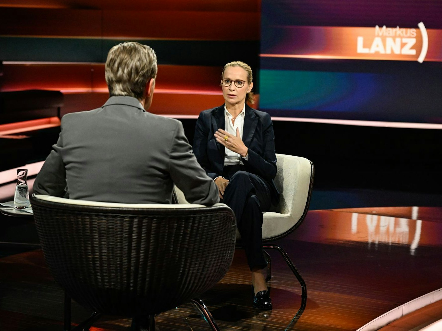 In der Debatte mit ZDF-Moderator Markus Lanz räumte Frauke Brosius-Gersdorf mit einigen Lügen und Fehlbehauptungen rund um ihre Person auf. (Bild: ZDF / Markus Hertrich)