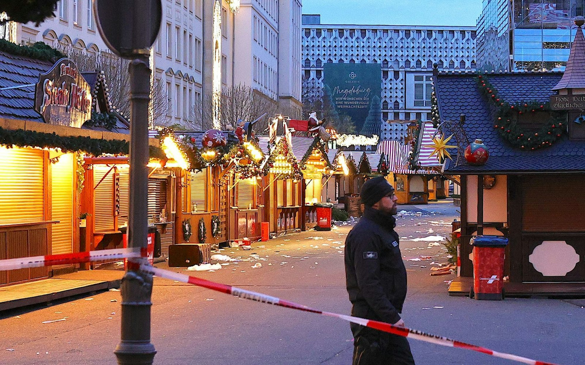 Der Anschlag auf den Magdeburger Weihnachtsmarkt vom 20. Dezember 2024 sorgte deutschlandweit für Entsetzen und Trauer. (Bild: 2024 Getty Images/Omer Messinger)