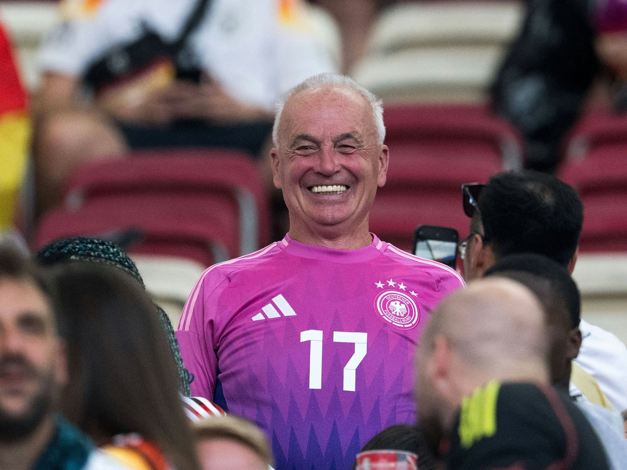 Hans Joachim Wirtz während der Heim-EM gegen Ungarn.