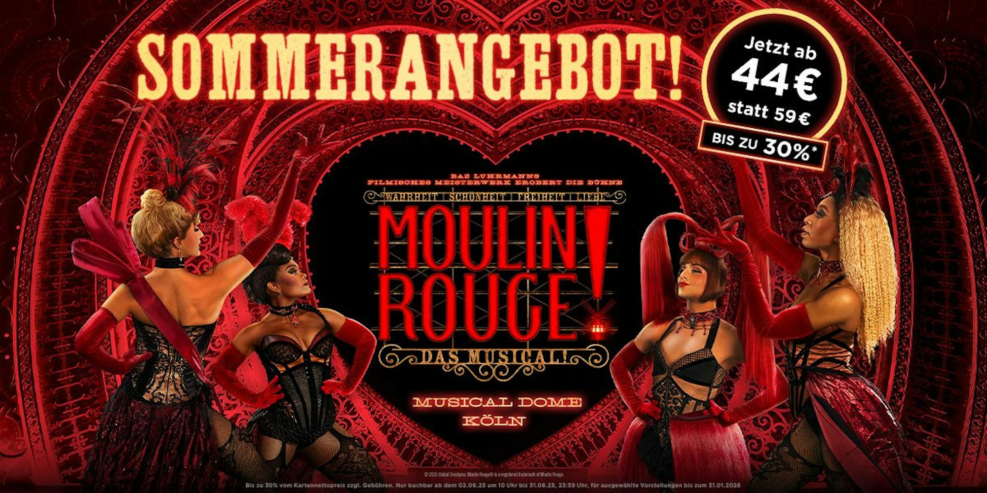 Ein Bild von Moulin Rouge! Das Musical.