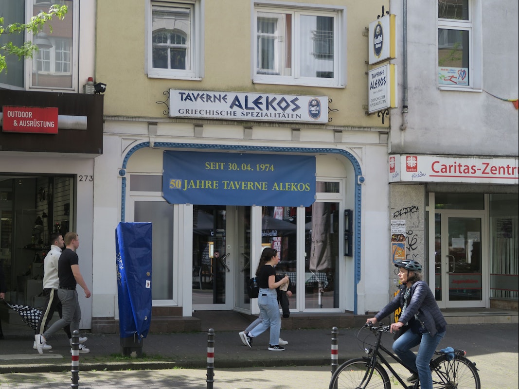 Die griechische Gastro in Köln-Ehrenfeld
