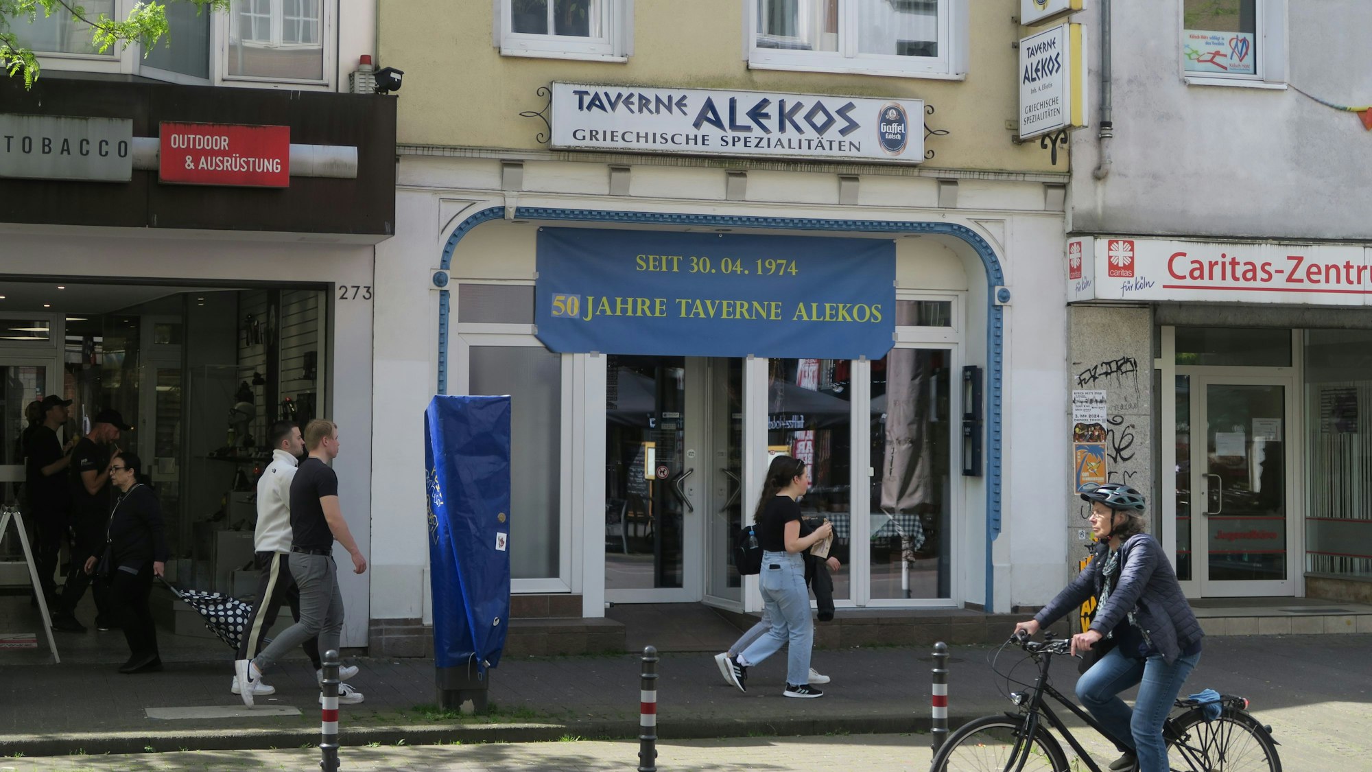 Die griechische Gastro in Köln-Ehrenfeld