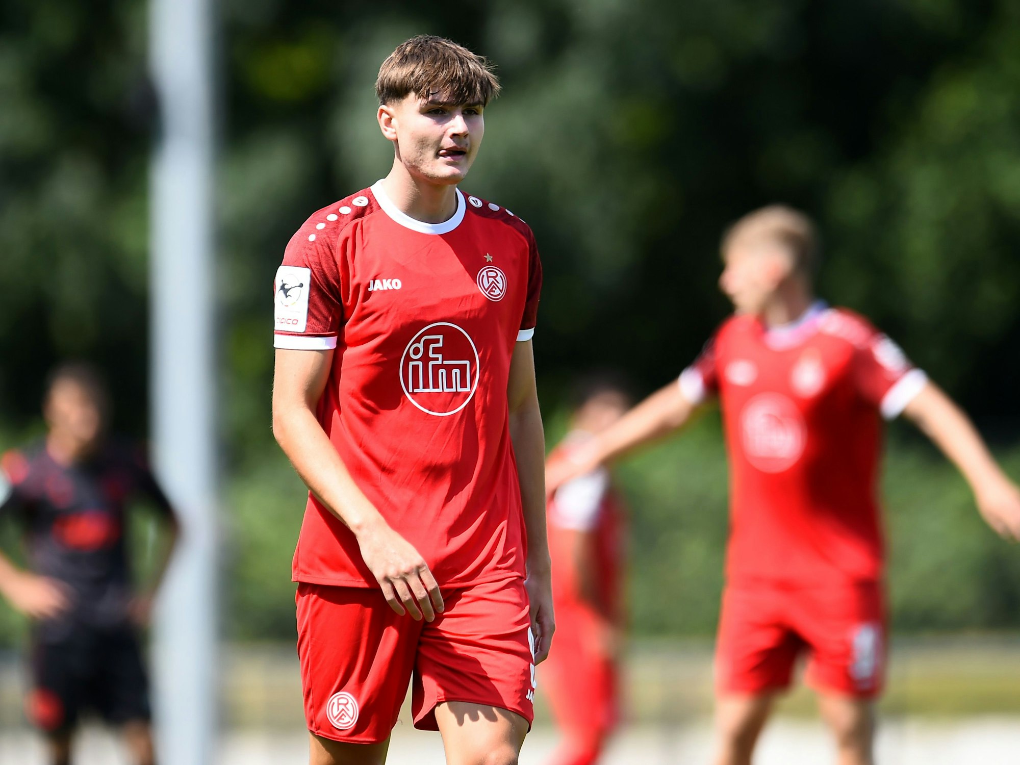 Jaka Cuber Potocnik im Testspiel gegen Fortuna Köln.