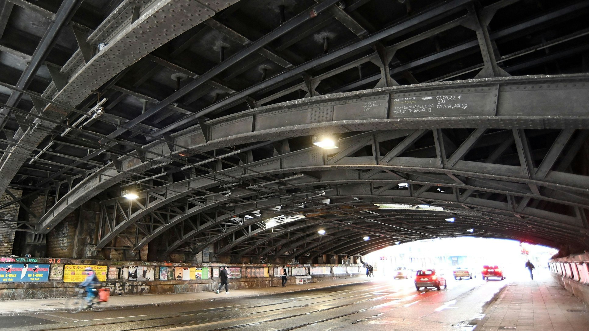 Der Bahnübergang auf der Luxemburger Straße.