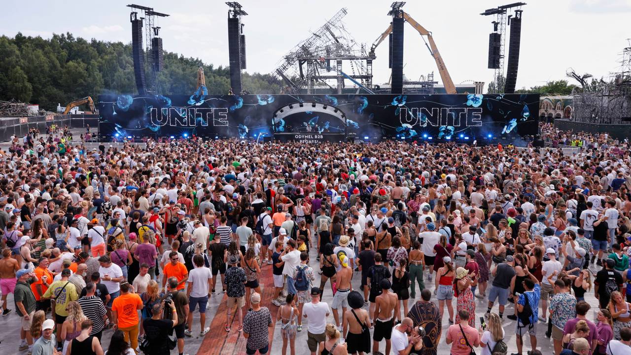 Das Tomorrowland-Festival am 18. Juli 2025