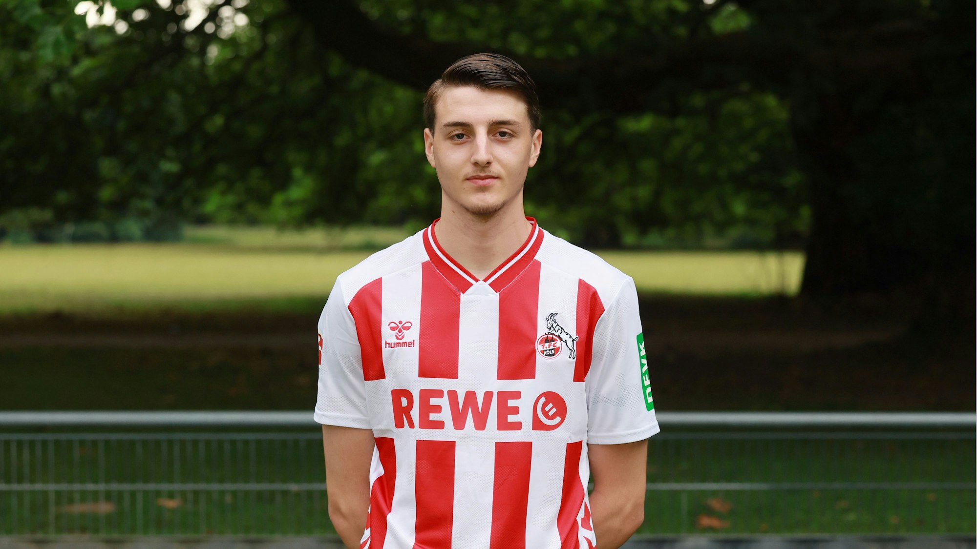 Malek El Mala im FC-Trikot.