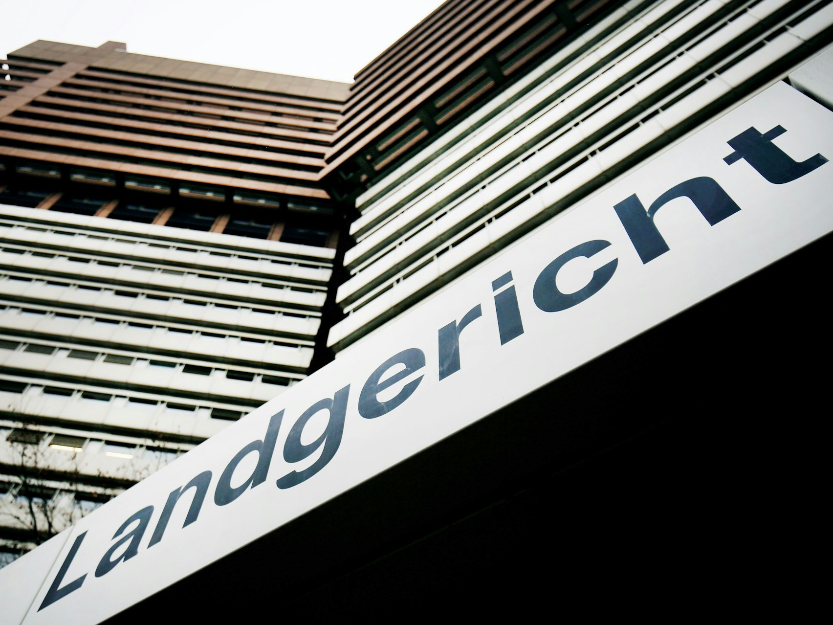 Außenansicht des Landgerichts Köln.