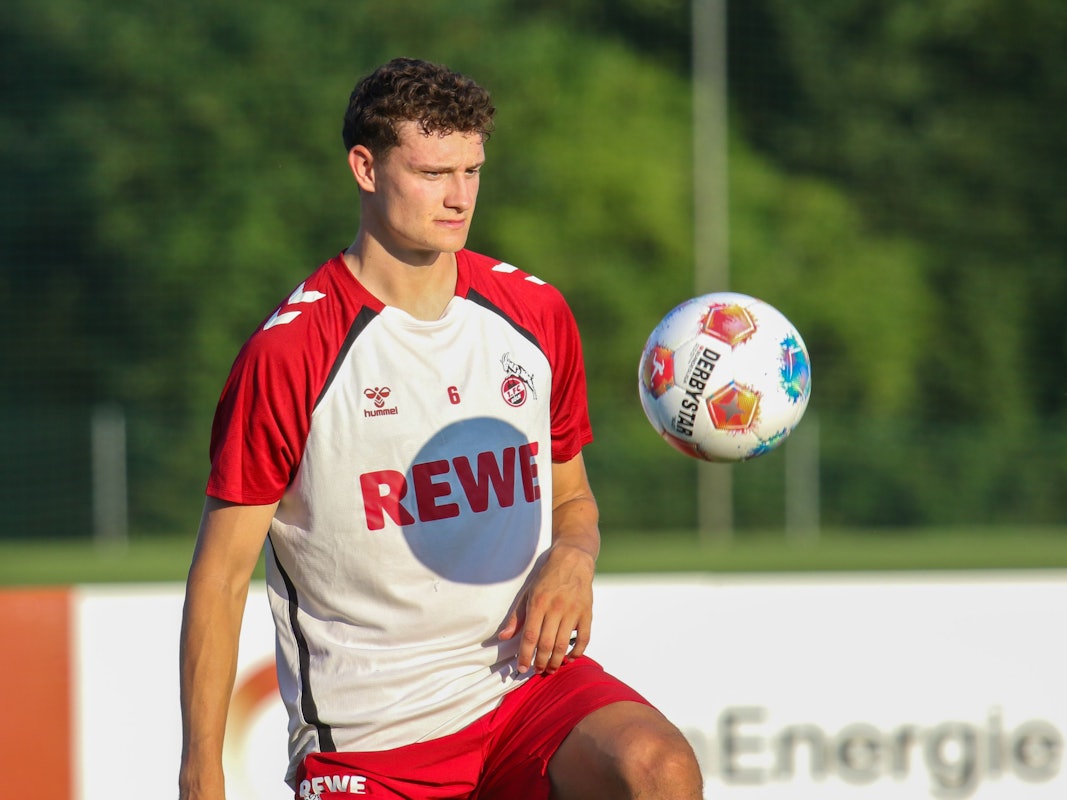 Eric Martel (1. FC Köln) im Trainingslager Bad Waltersdorf.
