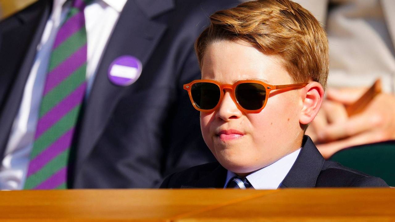 Prinz George am Rande des Finales der Wimbledon Championships.