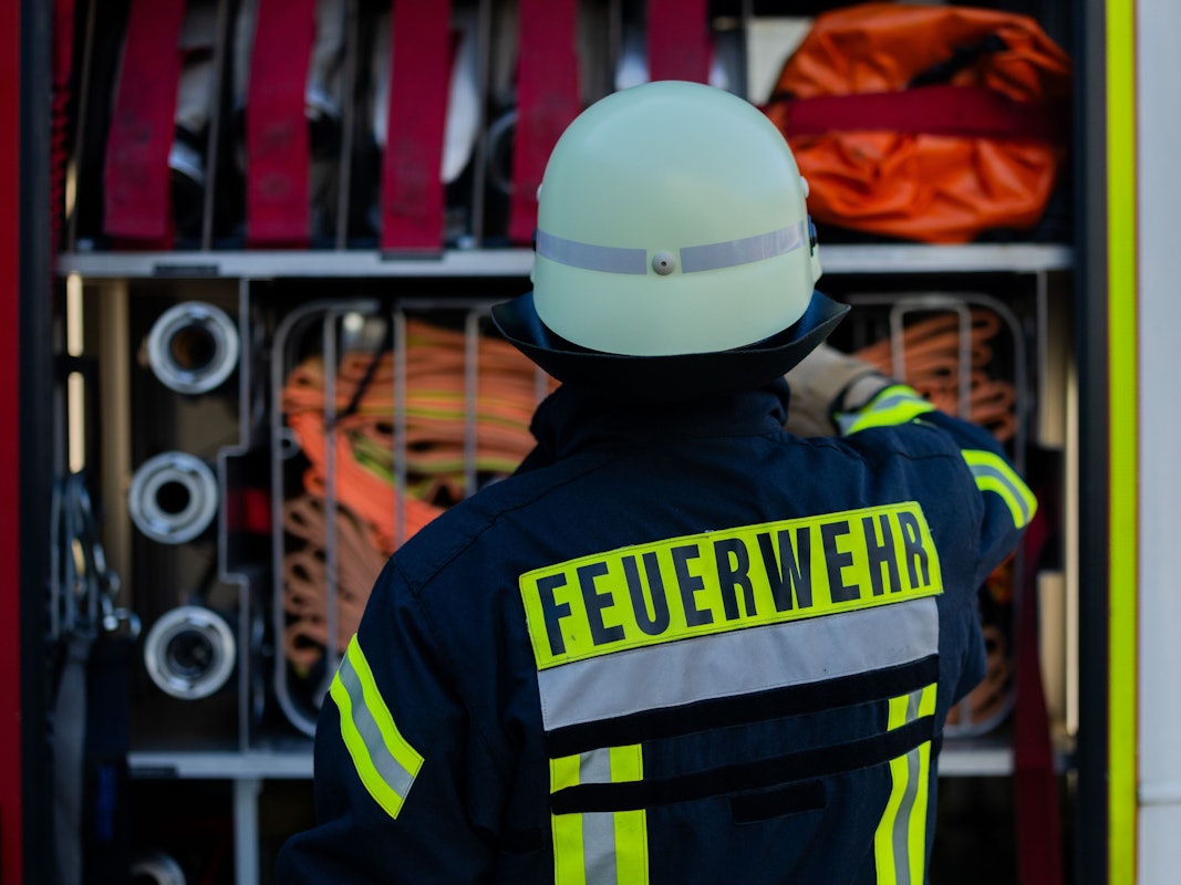 Feuerwehreinsatz in Solingen (Symbolfoto)