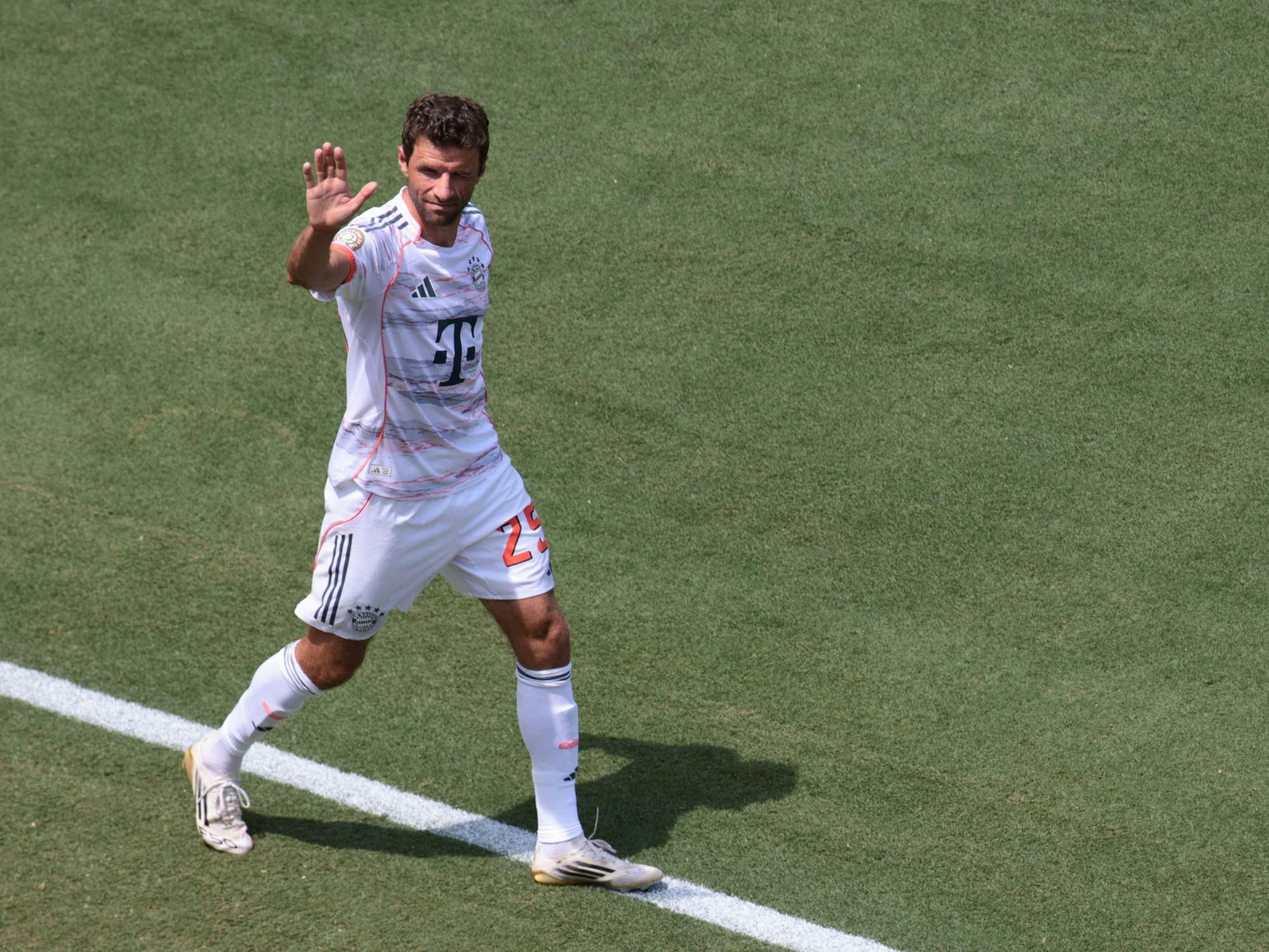 Thomas Müller bei der Klub-WM gegen Benfica Lissabon.