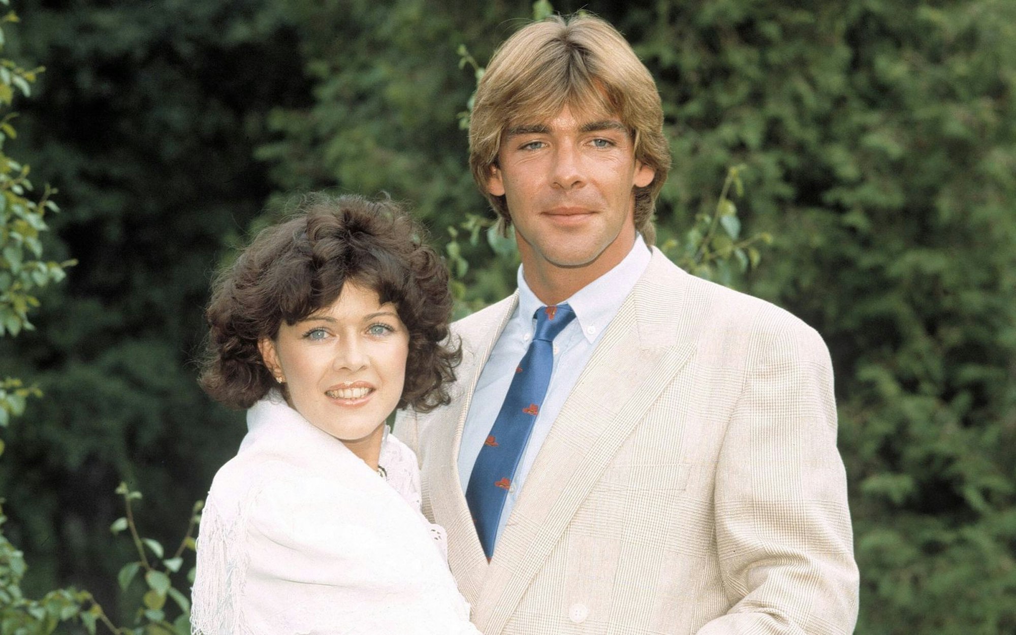 Anja Kruse und Sascha Hehn spielten in der „Schwarzwaldklinik“ ein Liebespaar. (Bild: IMAGO / United Archives)