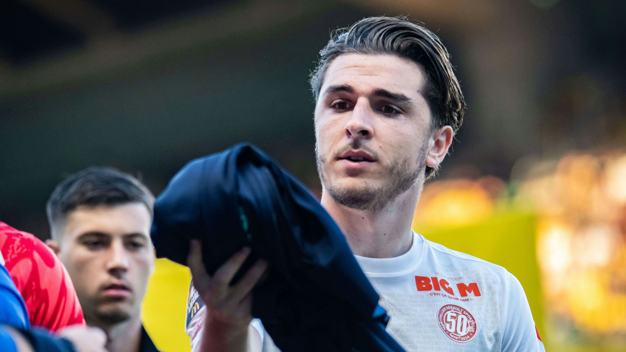 Joris Chotard im Trikot von HSC Montpellier.