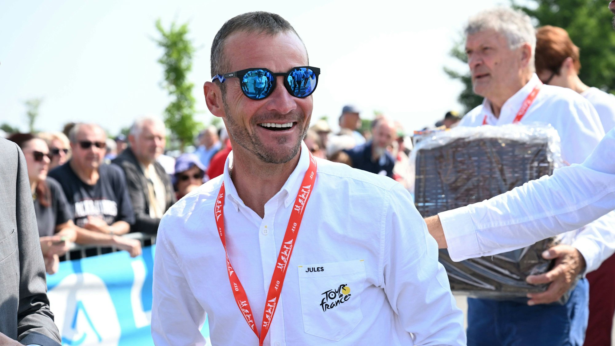 Thomas Voeckler bei der Dauphiné hinter den Kulissen.