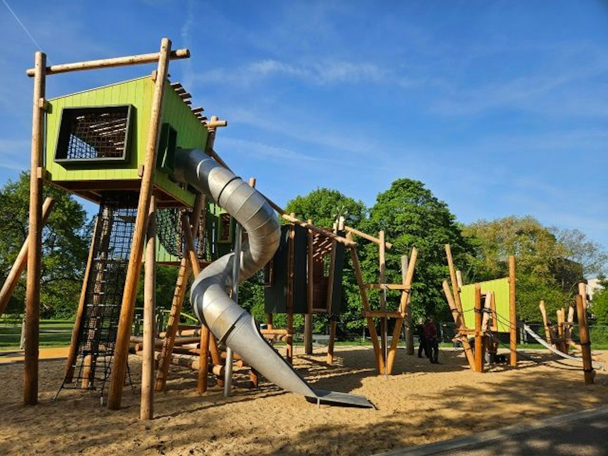 Der neue Spielplatz im Johannes-Giesbert-Park