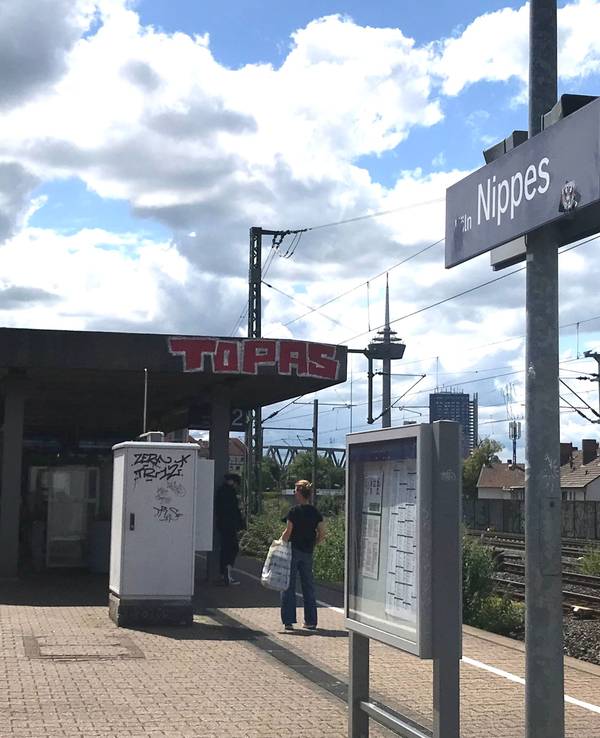 Der S-Bahnhof Nippes in Köln.