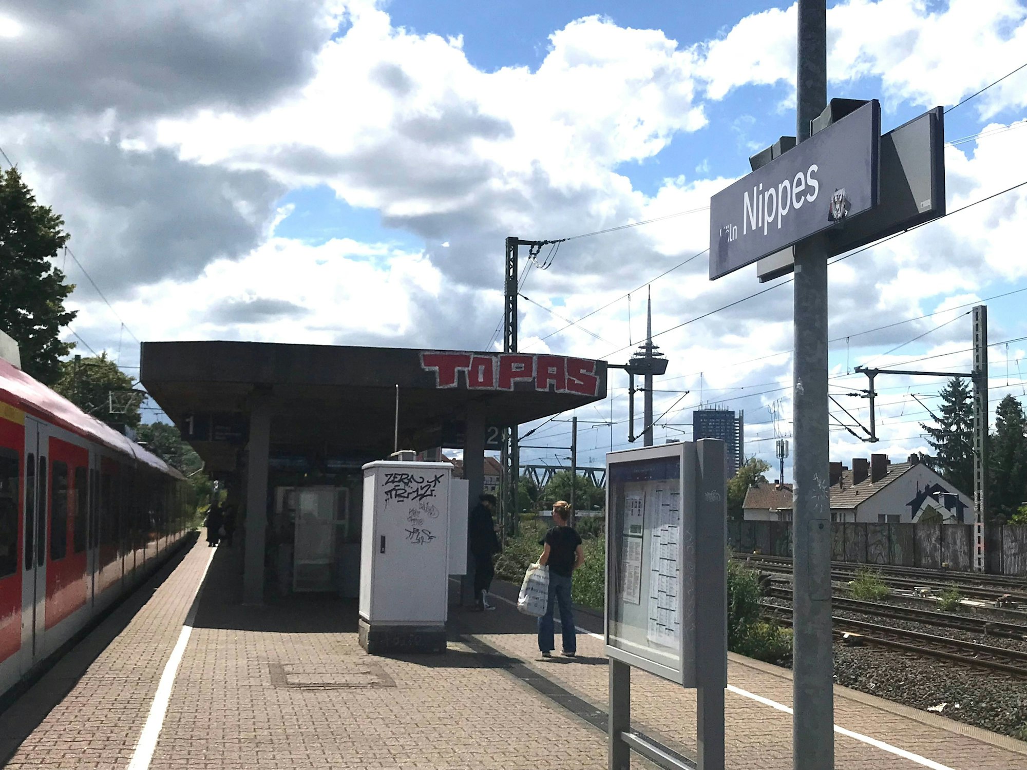 Der S-Bahnhof Nippes in Köln.