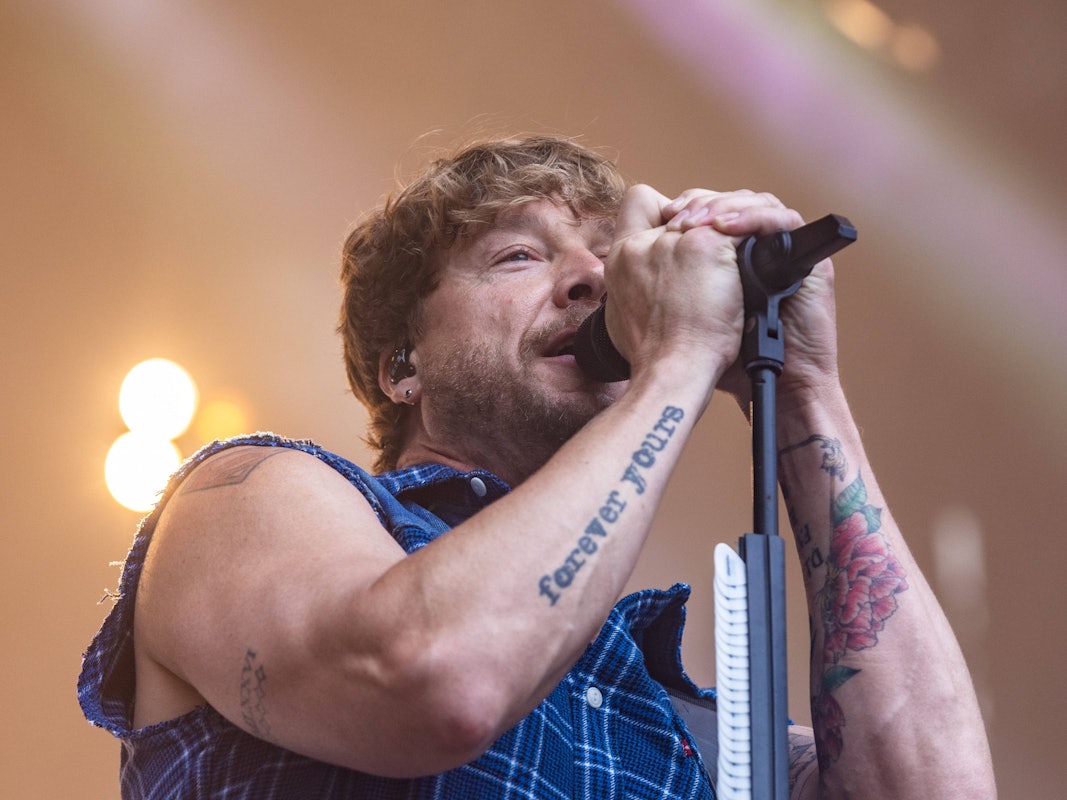 Samu Haber auf dem KunstRasen Bonn.