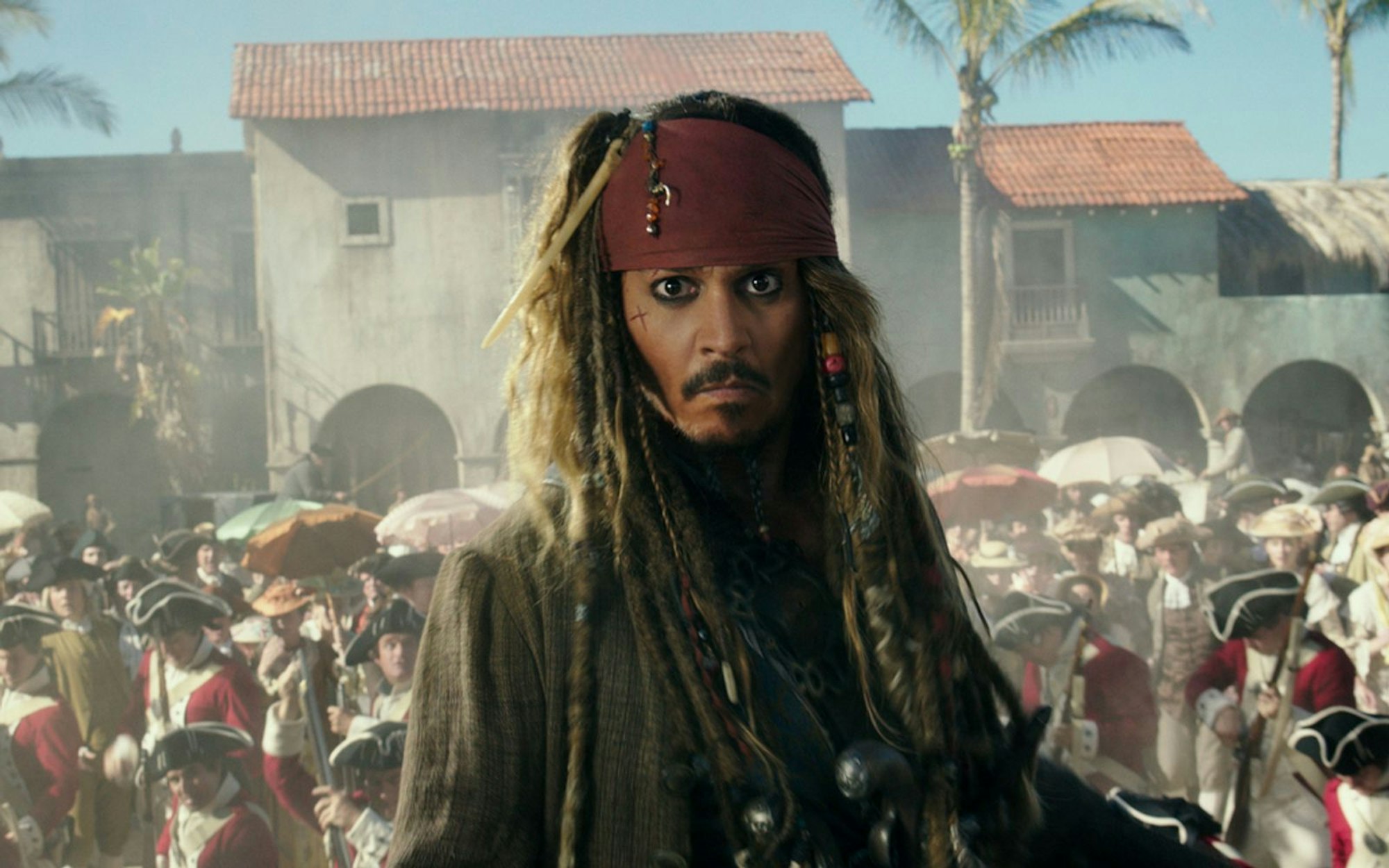 Wann wird Johnny Depp wieder als Pirat Jack Sparrow zu sehen sein. Zuletzt spielte er seine Paraderolle im fünften und bislang letzten Teil der „Fluch der Karibik“-Reihe: „Pirates of the Caribbean: Salazars Rache“ (Bild). (Bild: ProSieben / Disney Enterprises, Inc.)