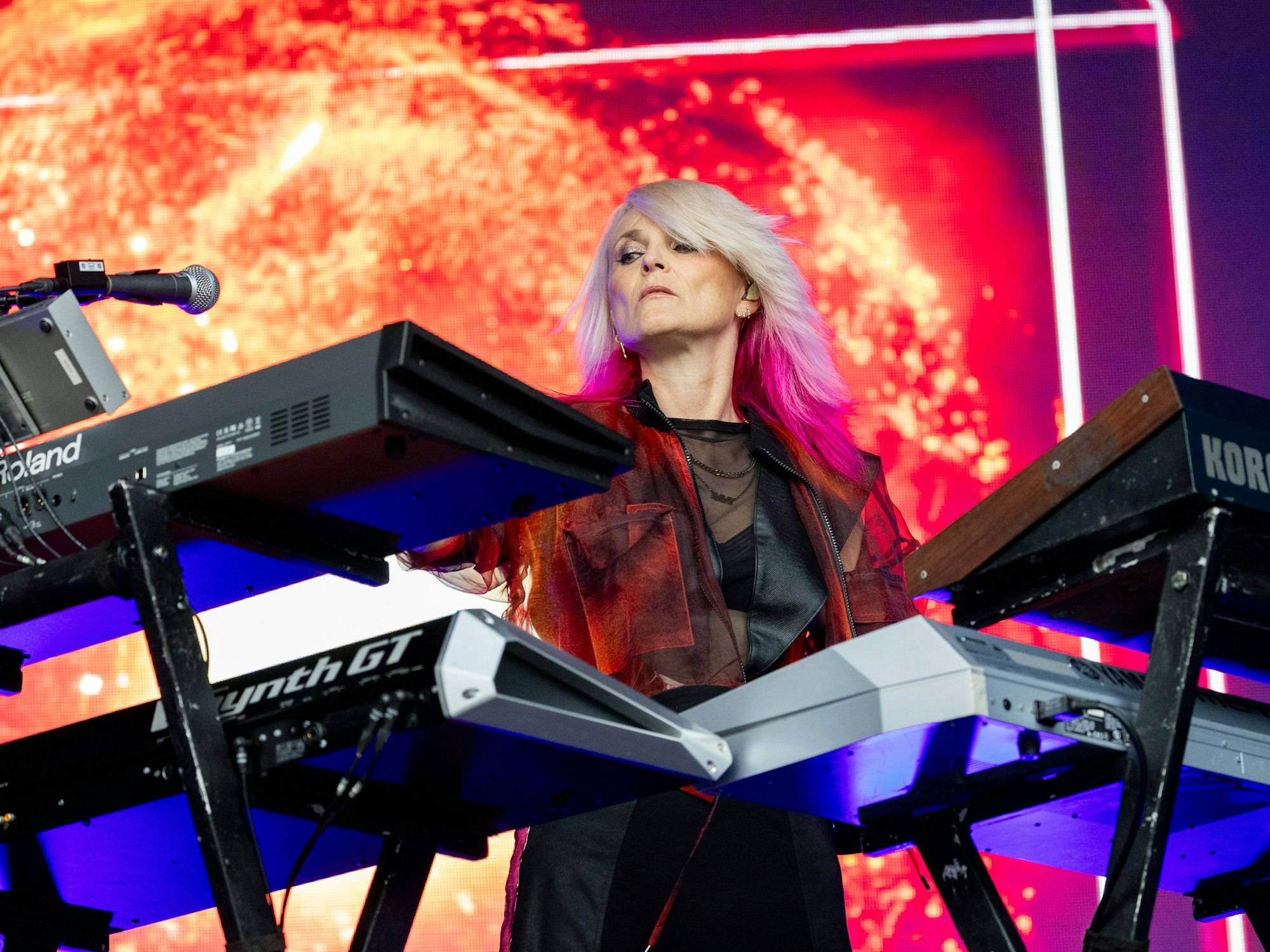 Konzert von Faithless auf dem Roncalliplatz.