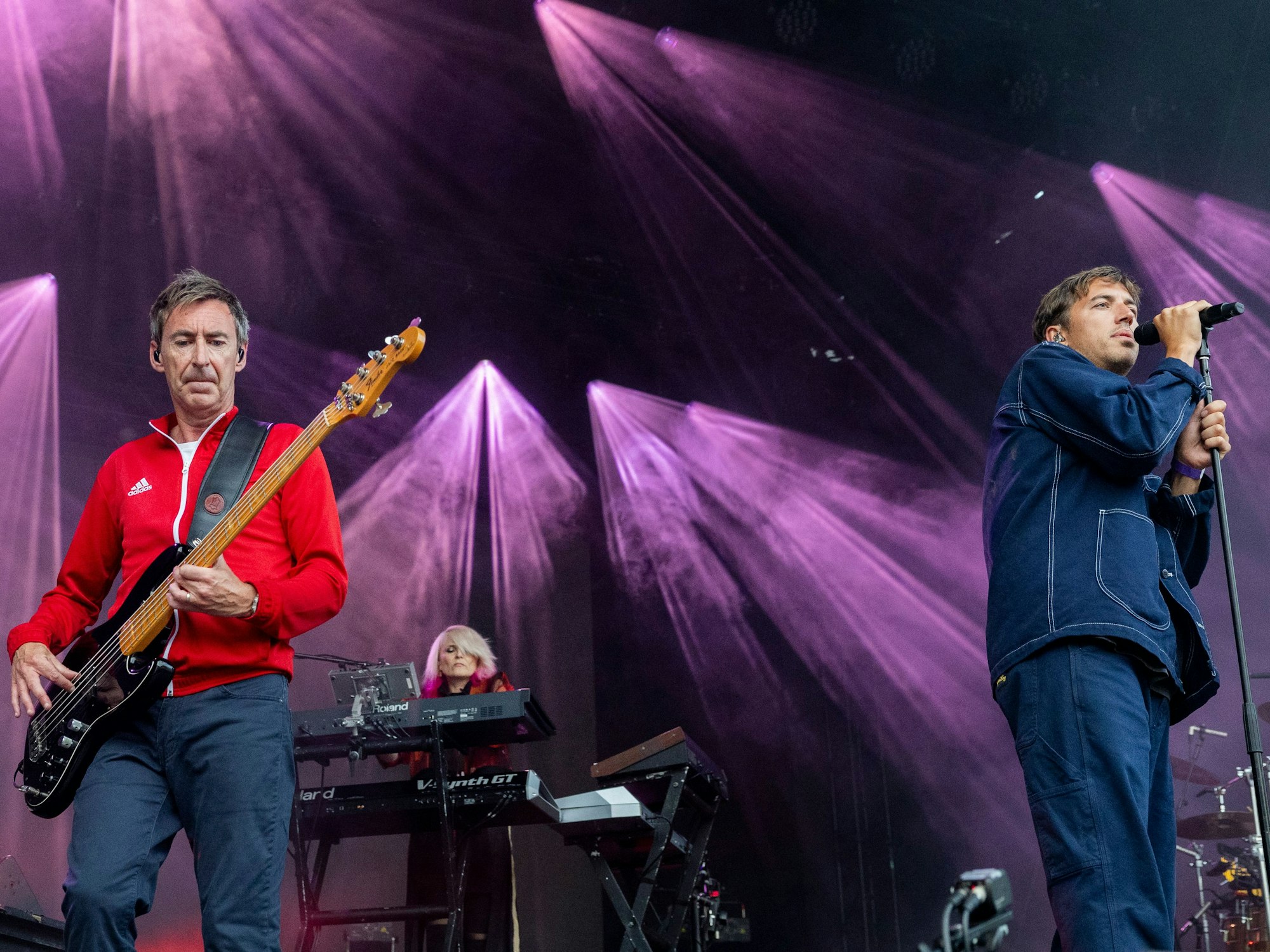 Konzert von Faithless auf dem Roncalliplatz.