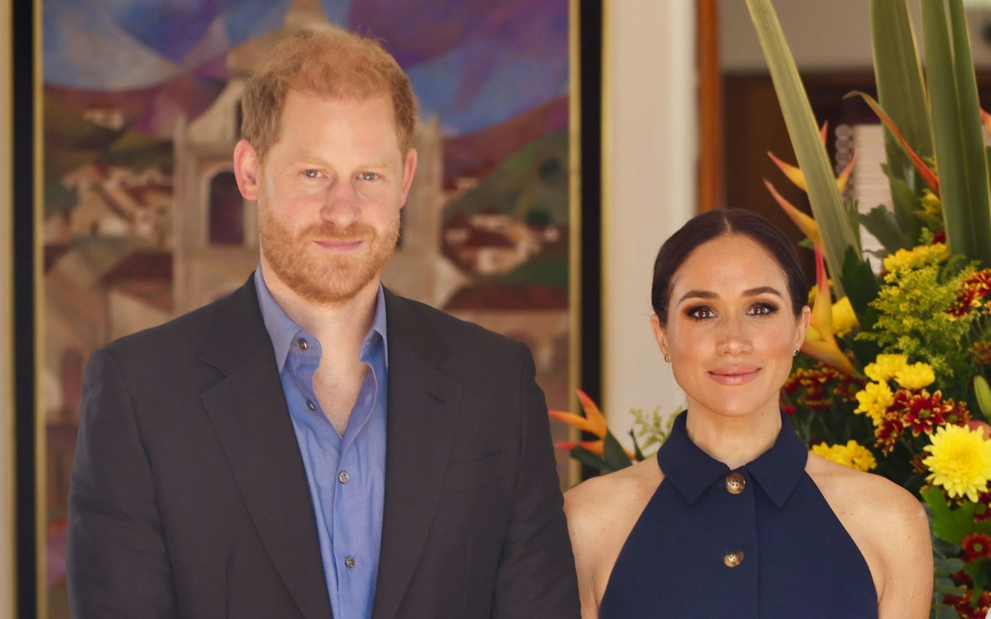 Prinz Harry und Herzogin Meghan schlossen 2020 einen Deal mit Netflix, der offenbar nicht verlängert wird. (Bild: 2024 Colombian Vice President's Office/Getty Images)