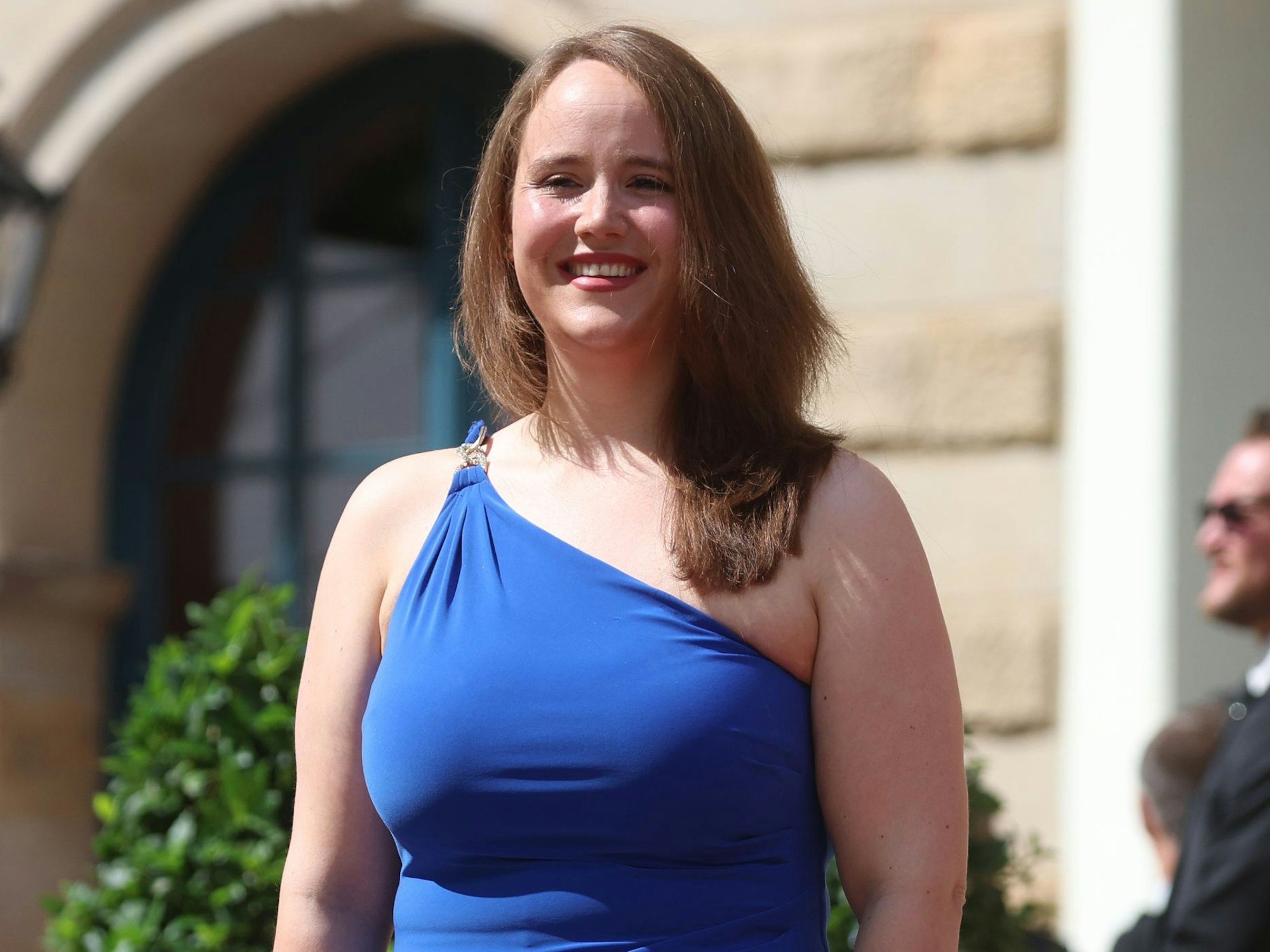 Ricarda Lang (Bündnis 90/Die Grünen) kommt zur Eröffnung der Bayreuther Festspiele.