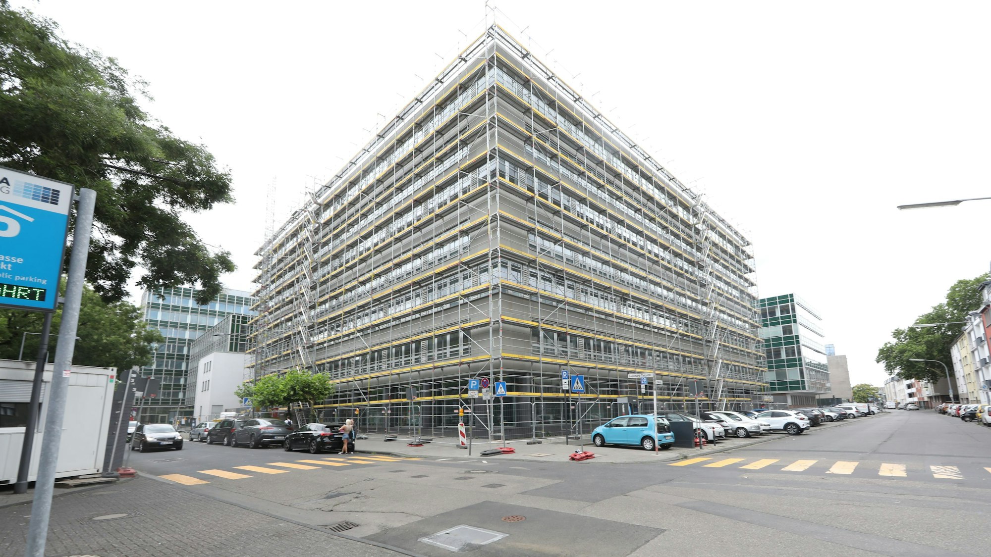 Das Kaufhof-Areal an der Leonhard-Tietz-Straße in der Kölner Innenstadt