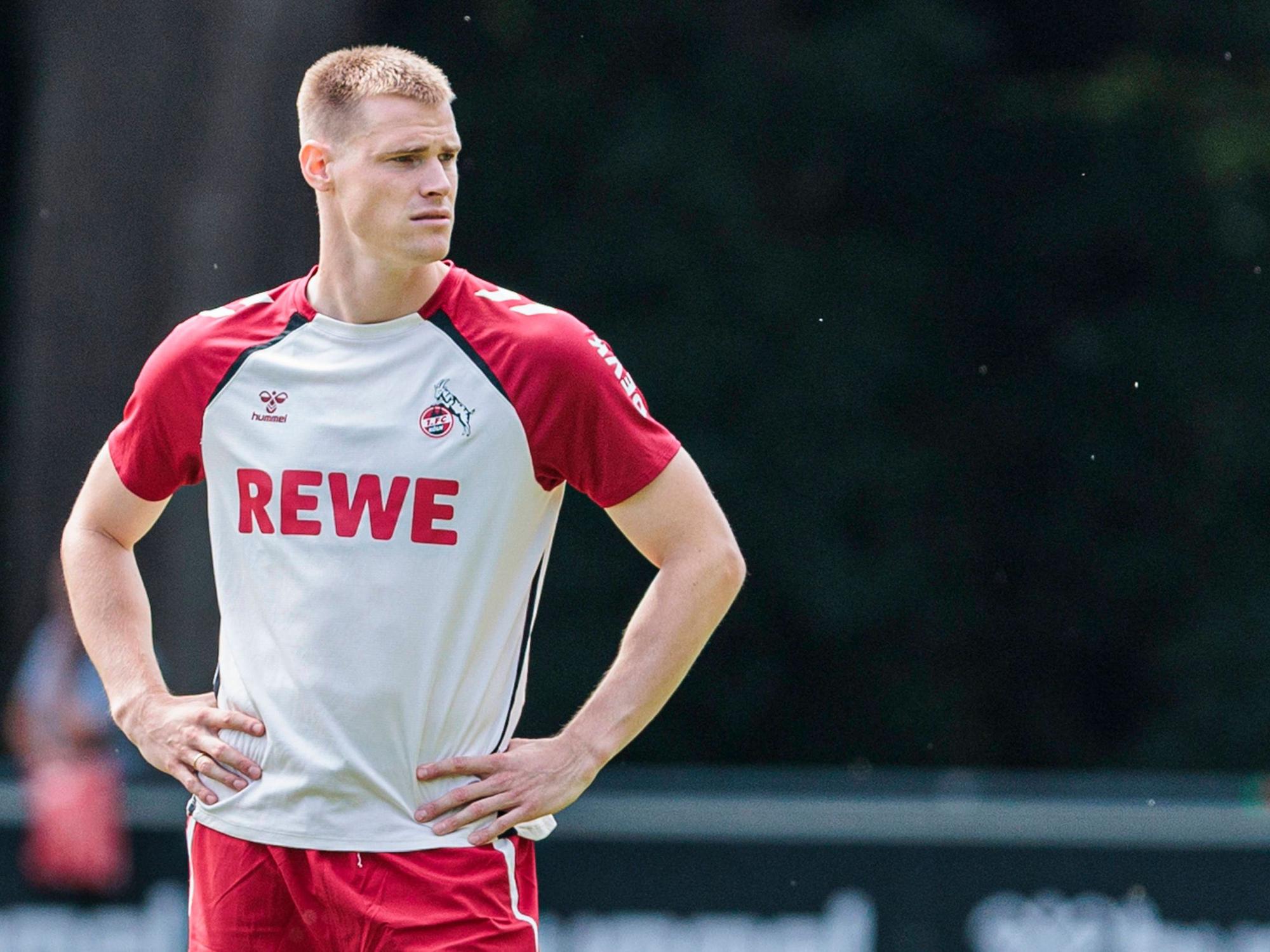 Steffen Tigges im Training des 1. FC Köln.