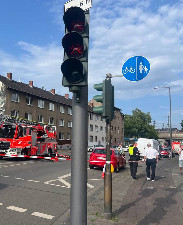 Feuerwehr-Einsatz in der Liebigstraße