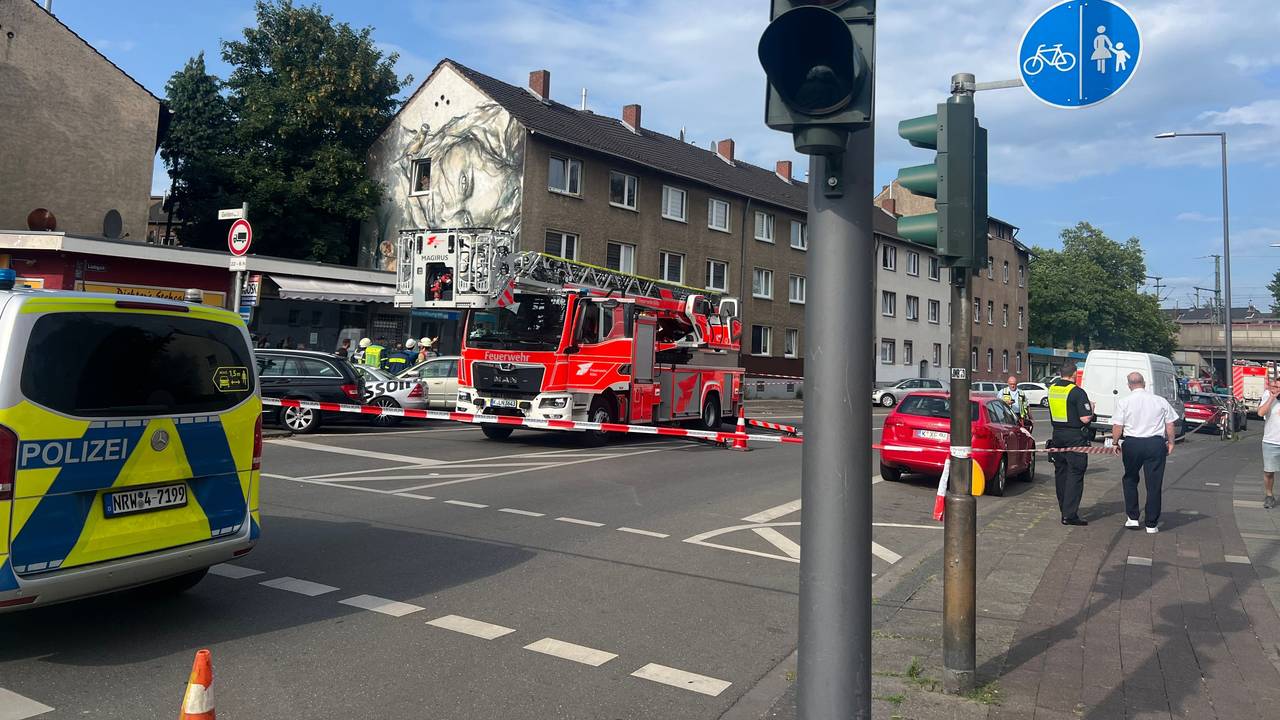 Feuerwehr-Einsatz in der Liebigstraße