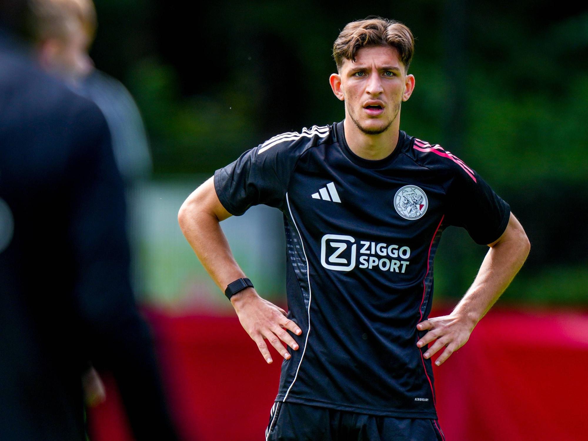 Ahmetcan Kaplan im Trainingscamp von Ajax Amsterdam.