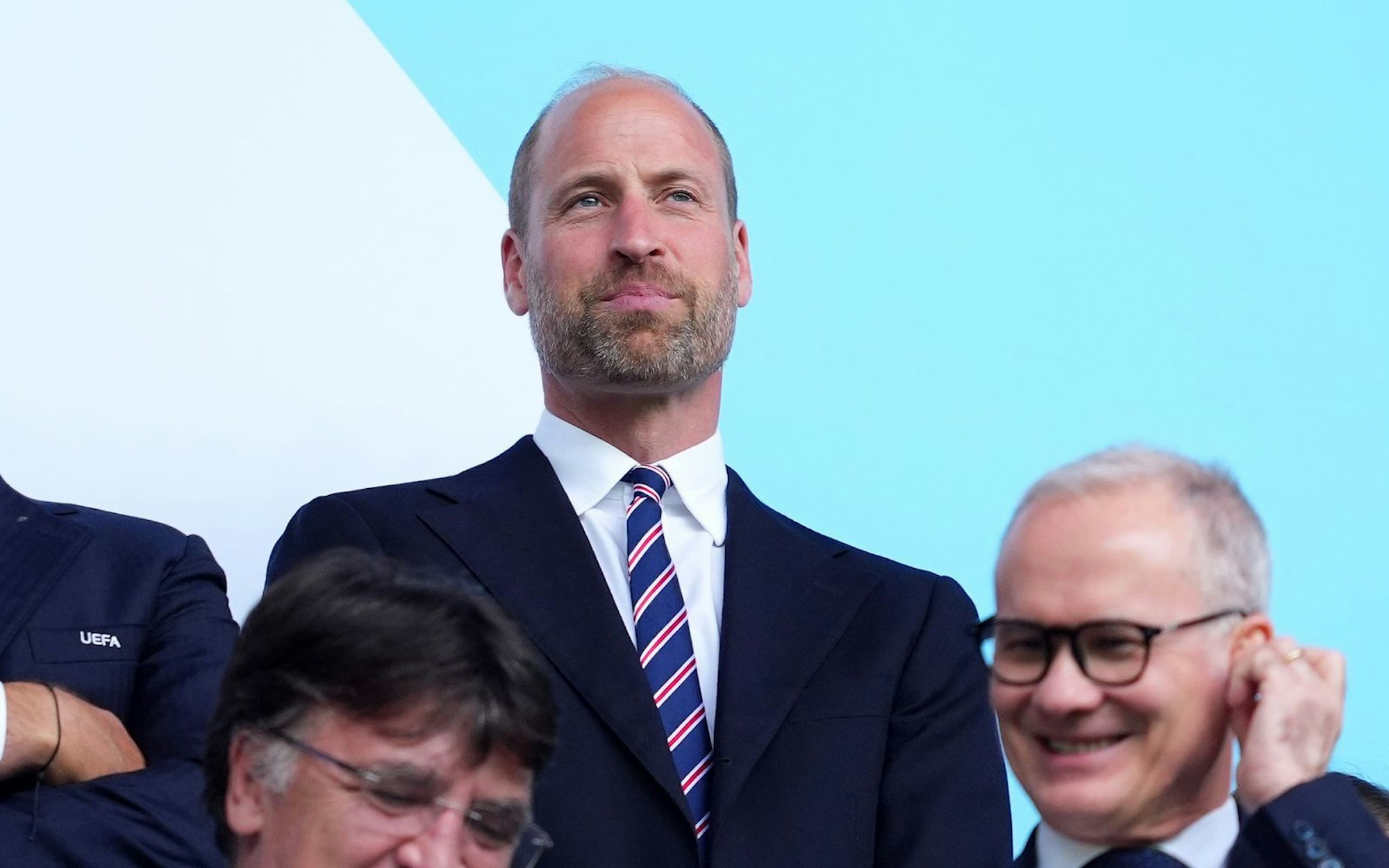 Prinz William besuchte mit seiner Tochter Charlotte das EM-Finale in Basel. (Bild: 2025 Getty Images/Daniela Porcelli)