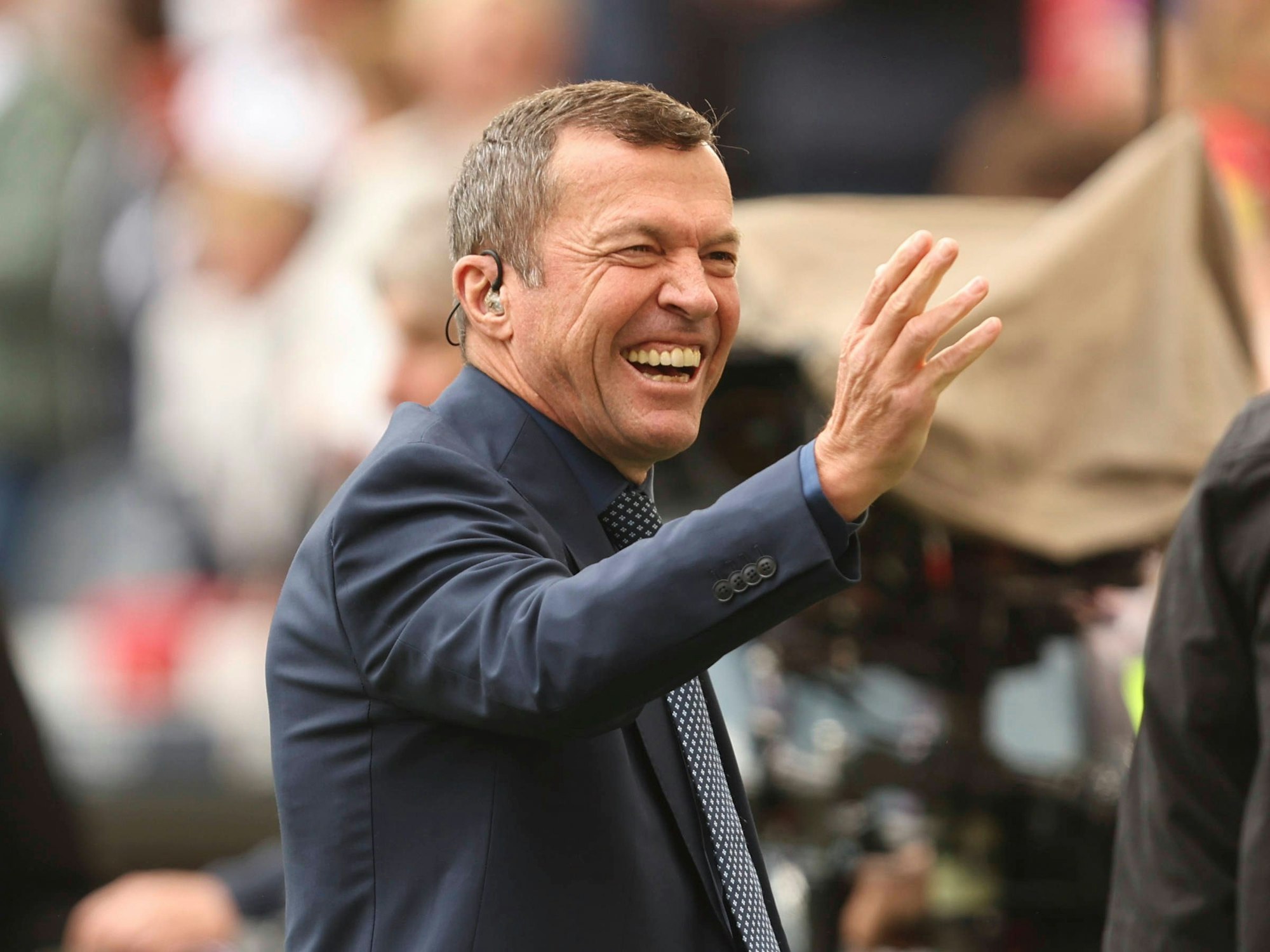 Lothar Matthäus beim Spiel um Platz drei bei der Nations League.