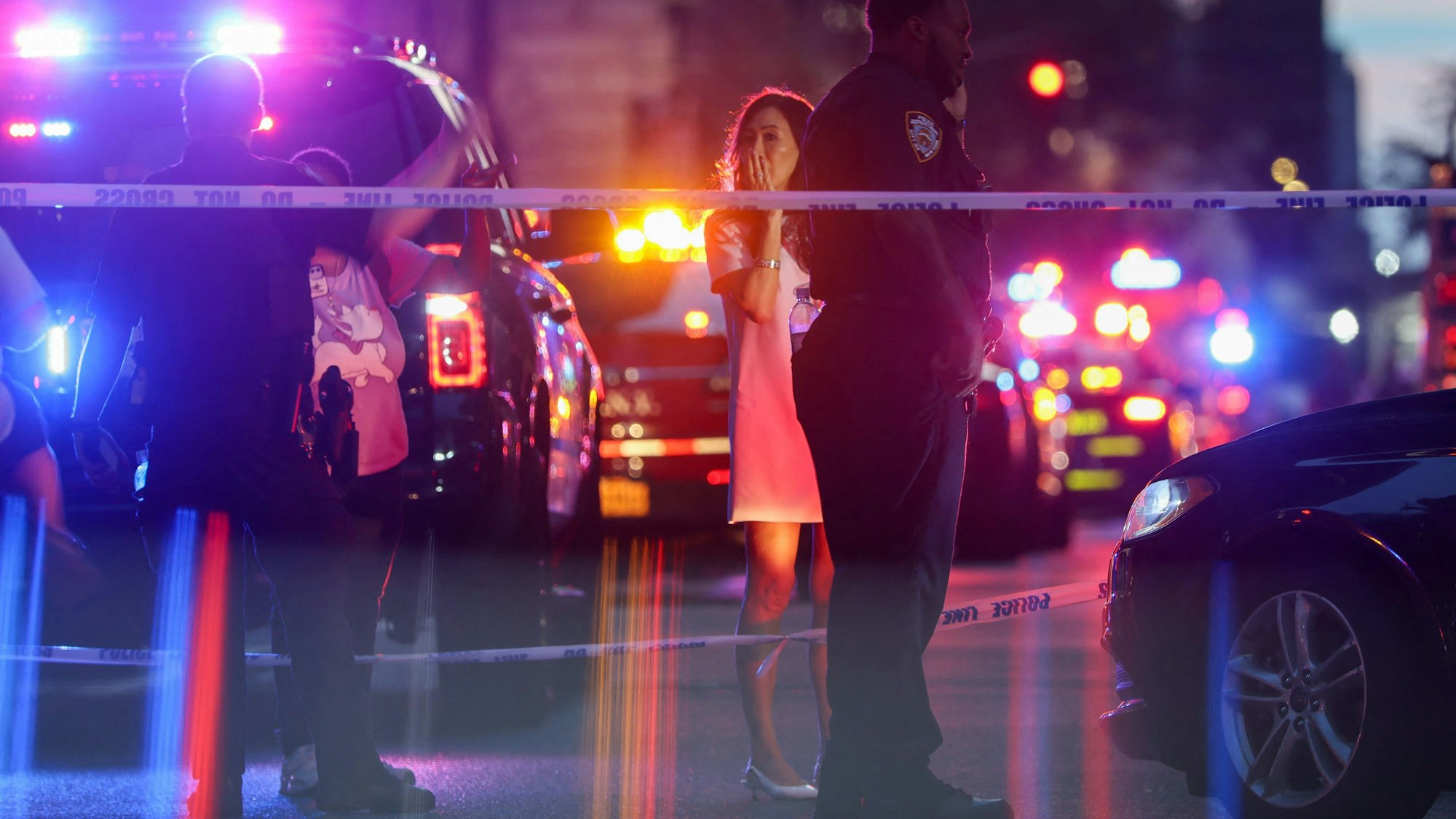 New Yorker Polizei beim Einsatz.