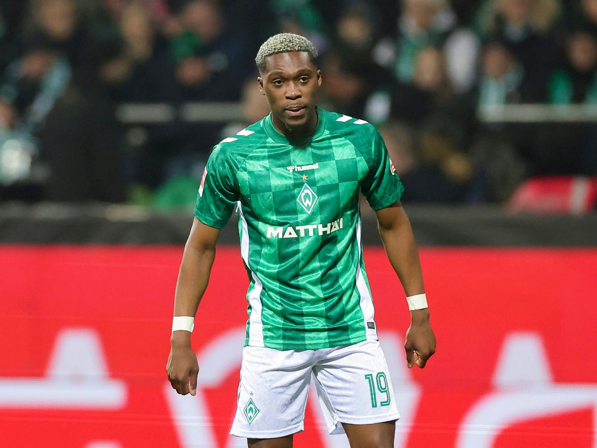 Derrick Köhn im Trikot von Werder Bremen.